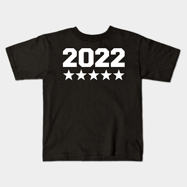 2022 stars Kids T-Shirt by Designzz